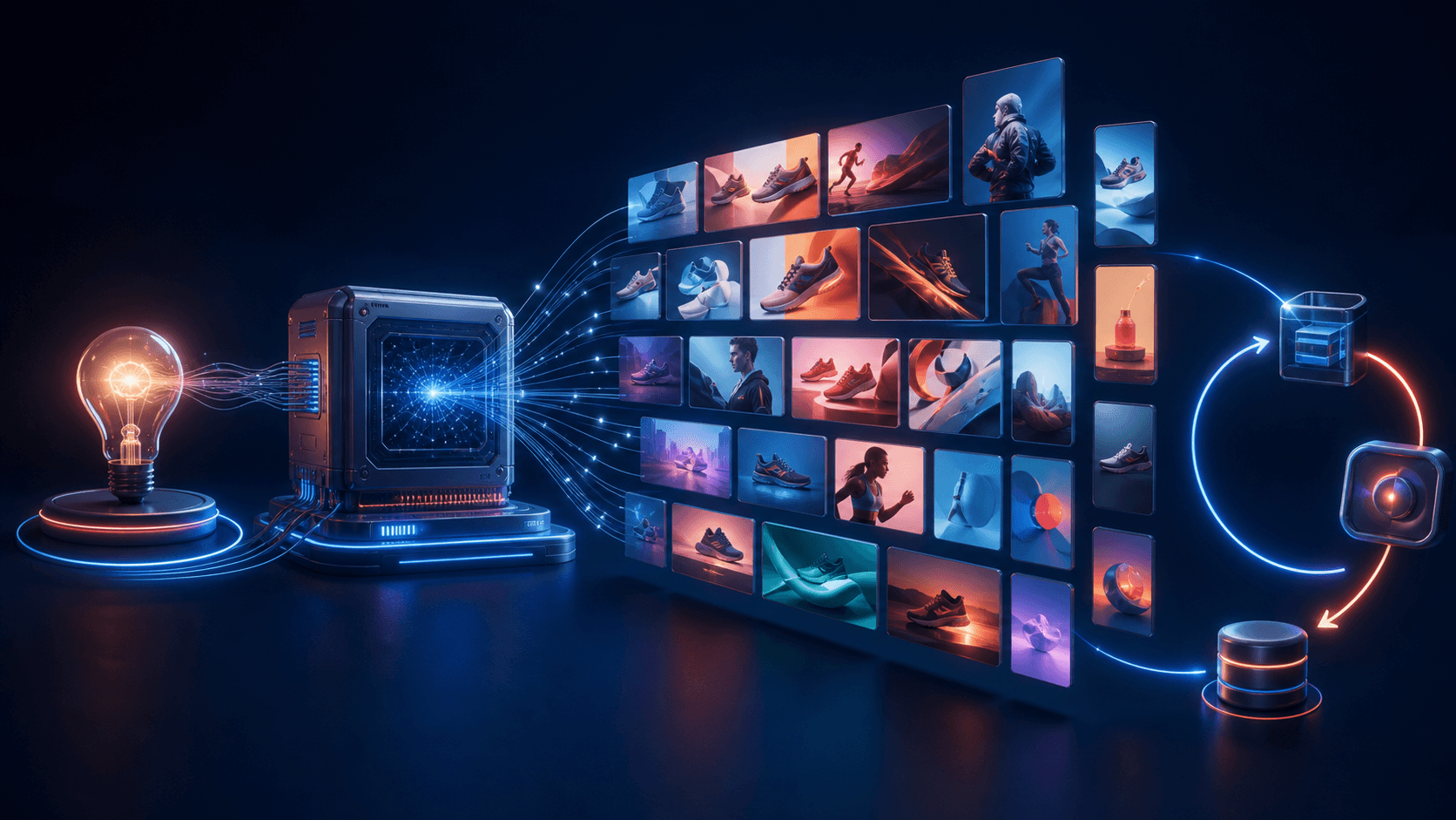 Generating Endless Ad Creatives with AI